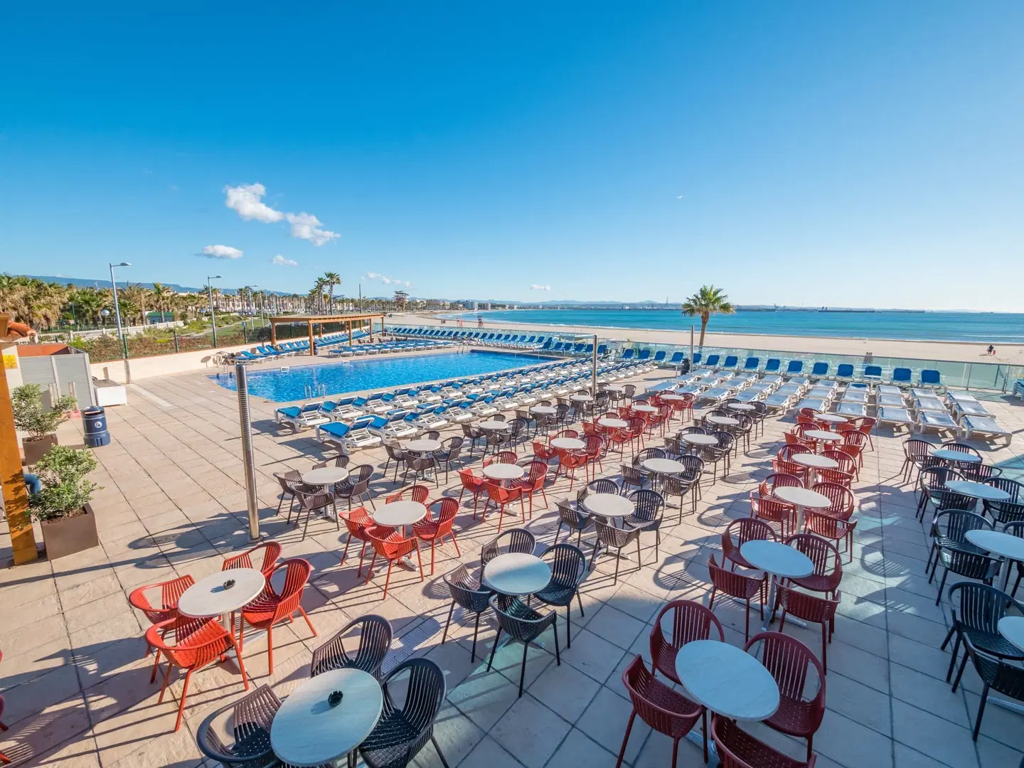 Golden Donaire Beach Terrasse
