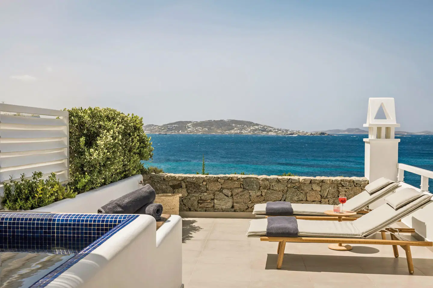 Grace Mykonos Terrasse