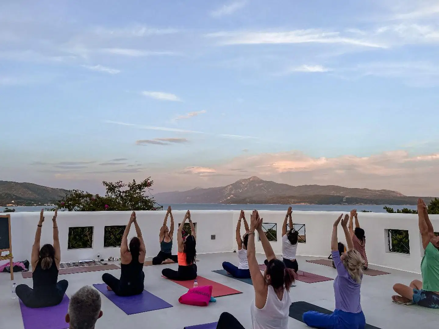 Nisea Hotel Samos Terrasse