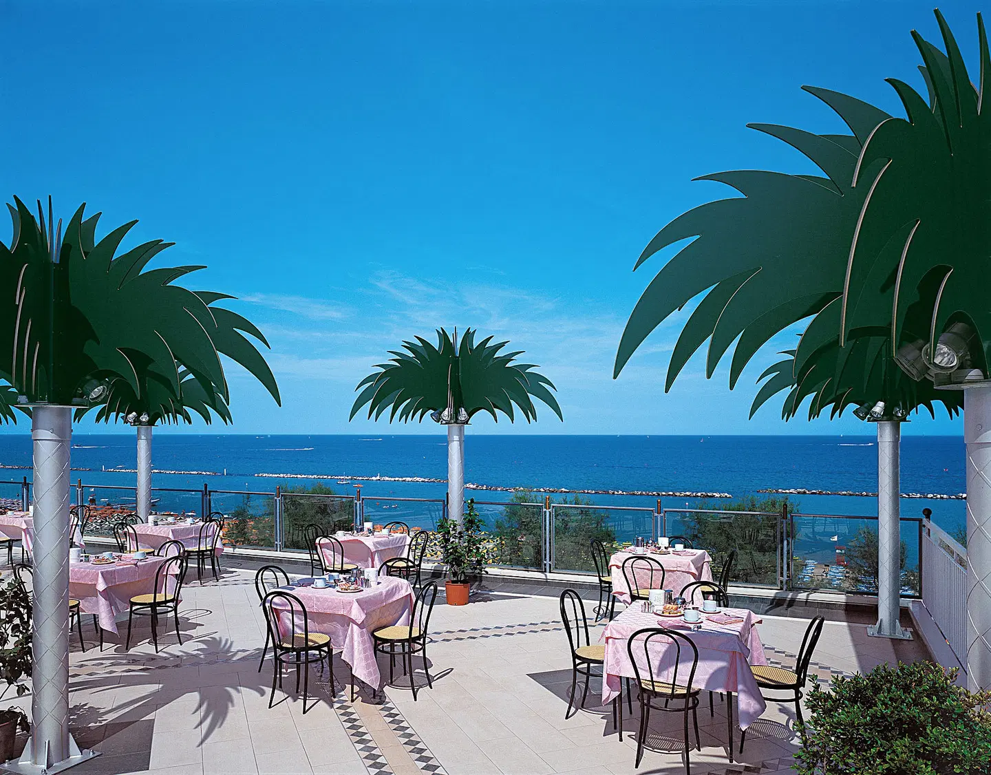 Grand Hotel Michelacci Terrasse