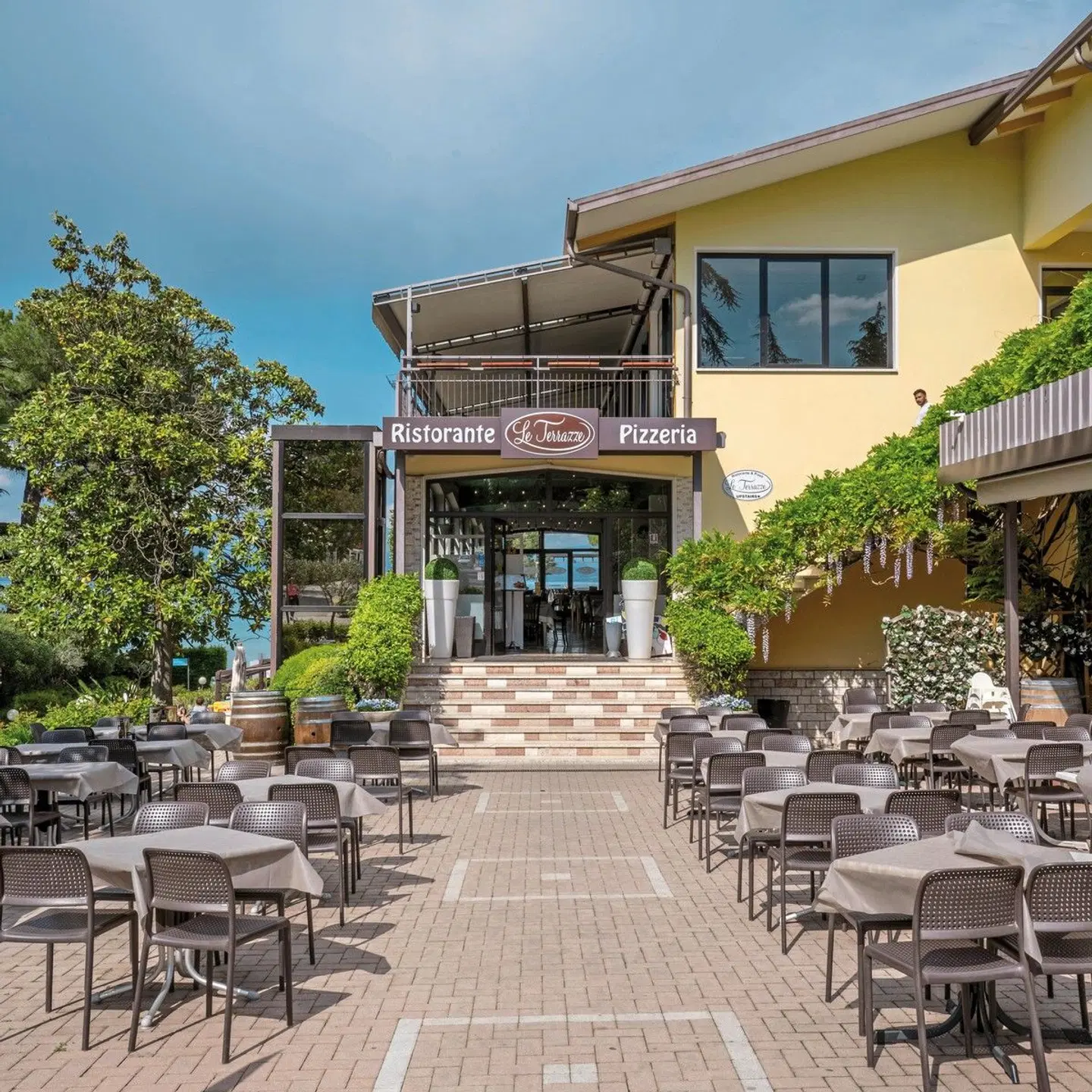 Camping Bella Italia (by Happy Camp) Terrasse