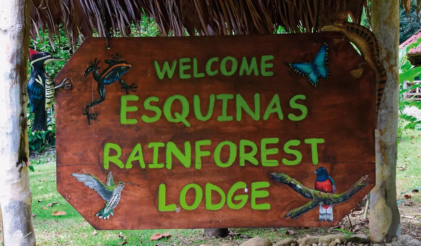 Esquinas Rainforest Lodge Landkarte