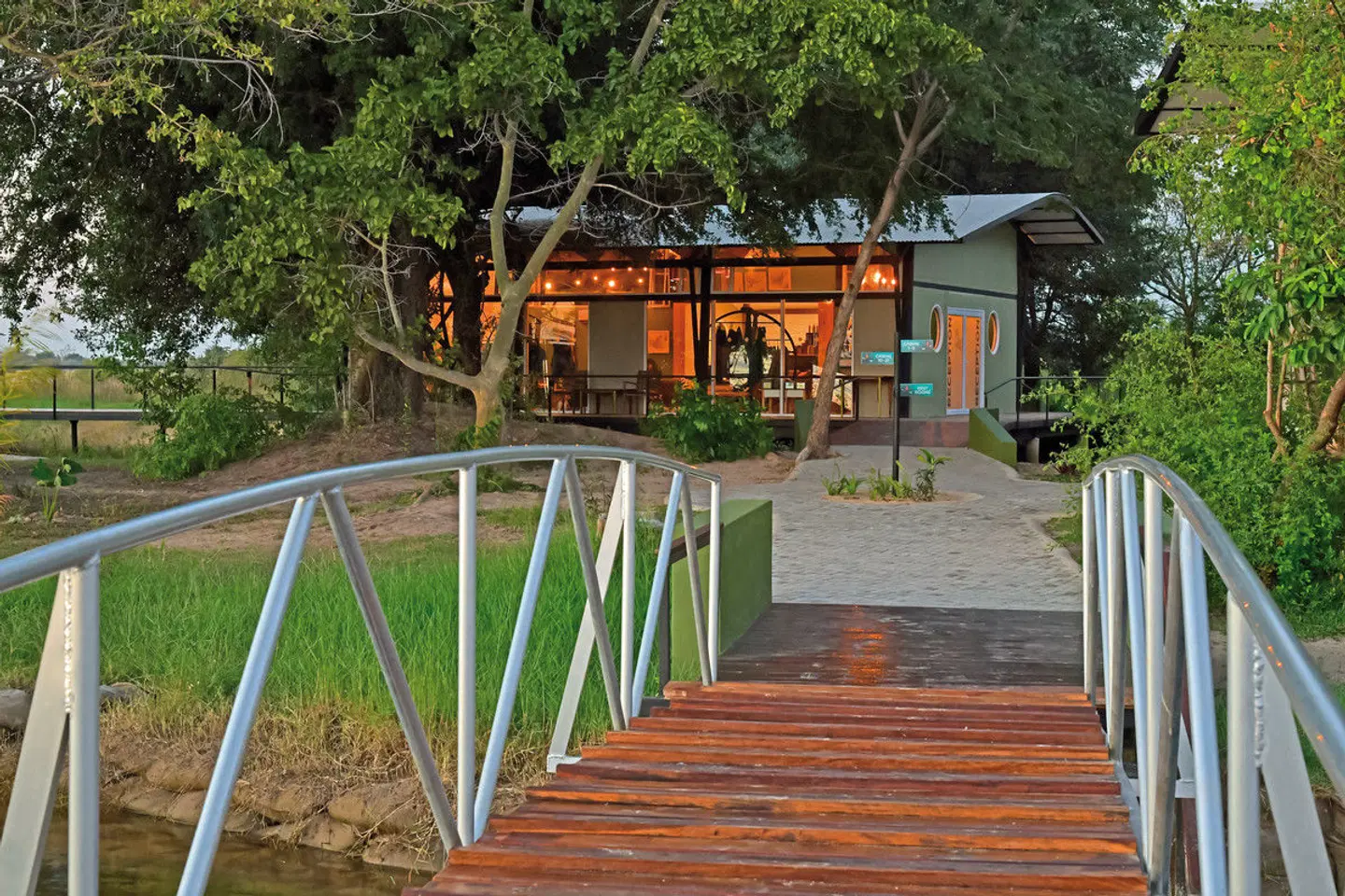 Zambezi Mubala Lodge Garten