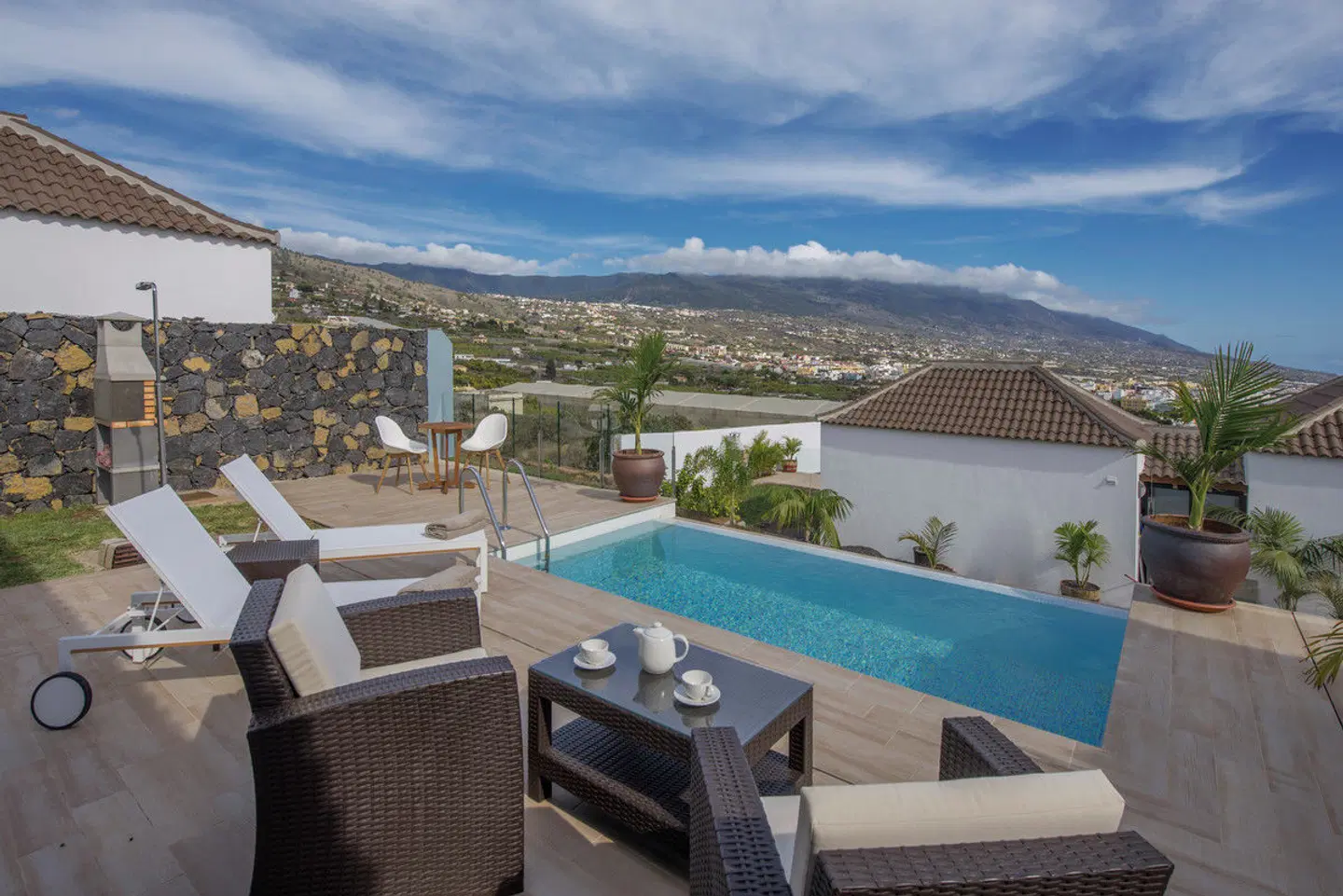 Villas Taburiente Terrasse