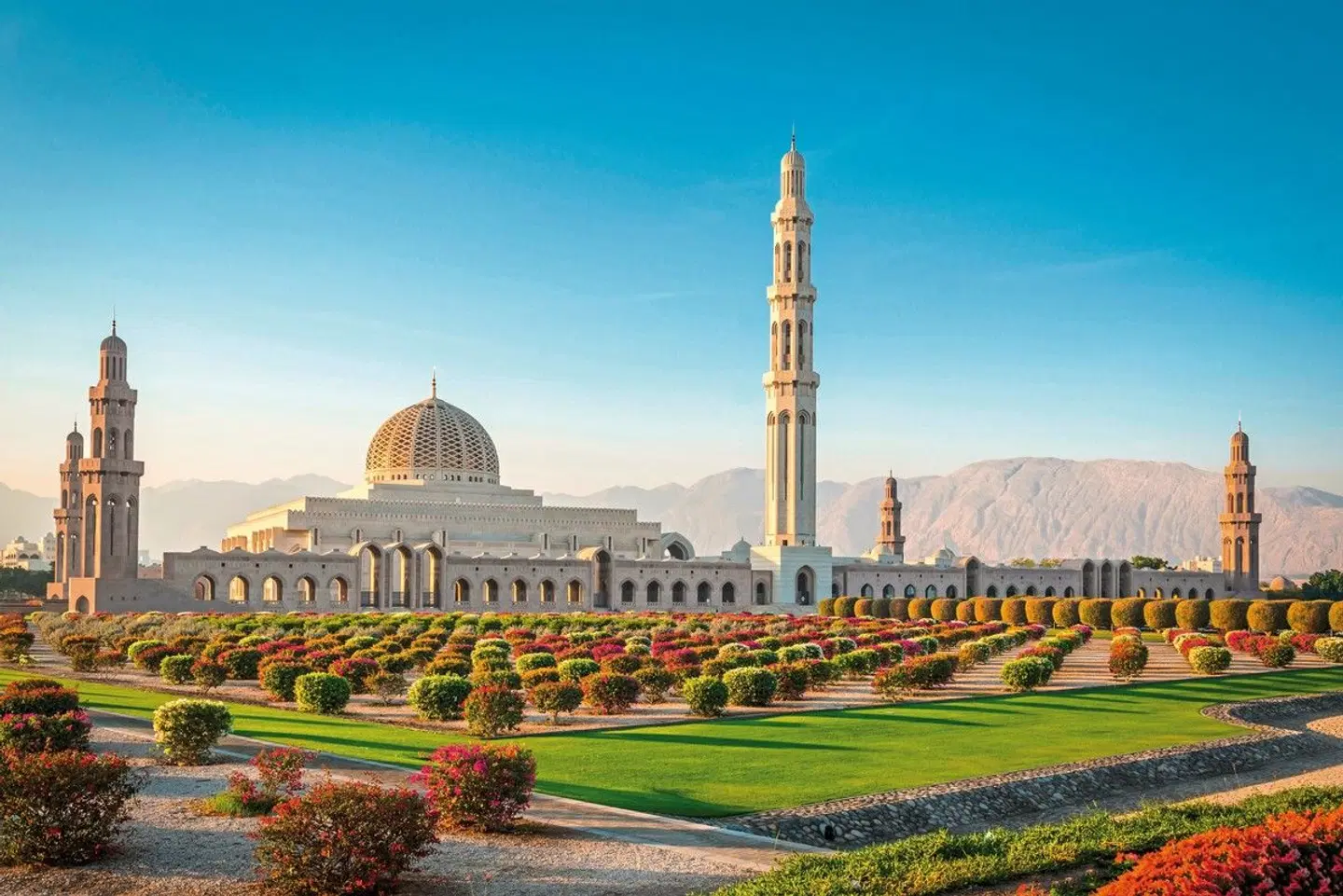 Oman Rundreise Garten