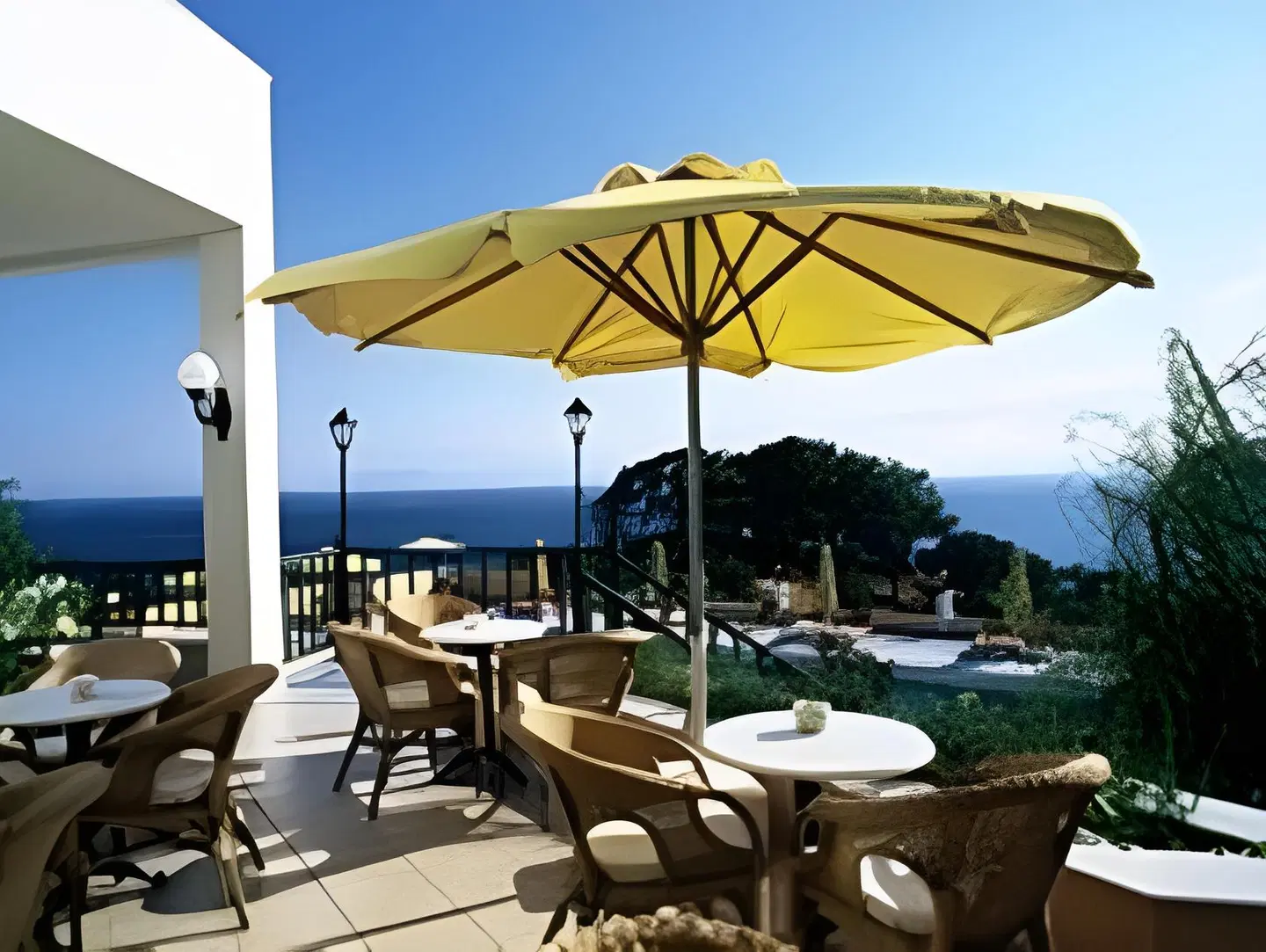 Kalidon Panorama Hotel Terrasse