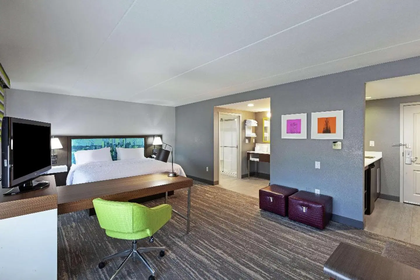 Hampton Inn & Suites Houston-Bush Intercontinental Airport ROOM_EXAMPLE
