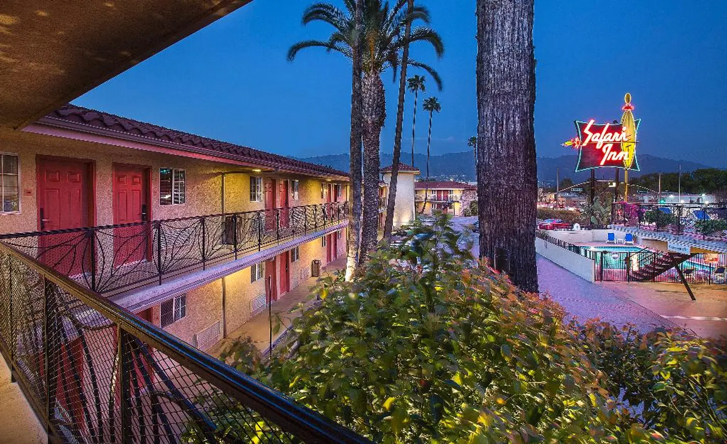 Coast Safari Inn Terrasse