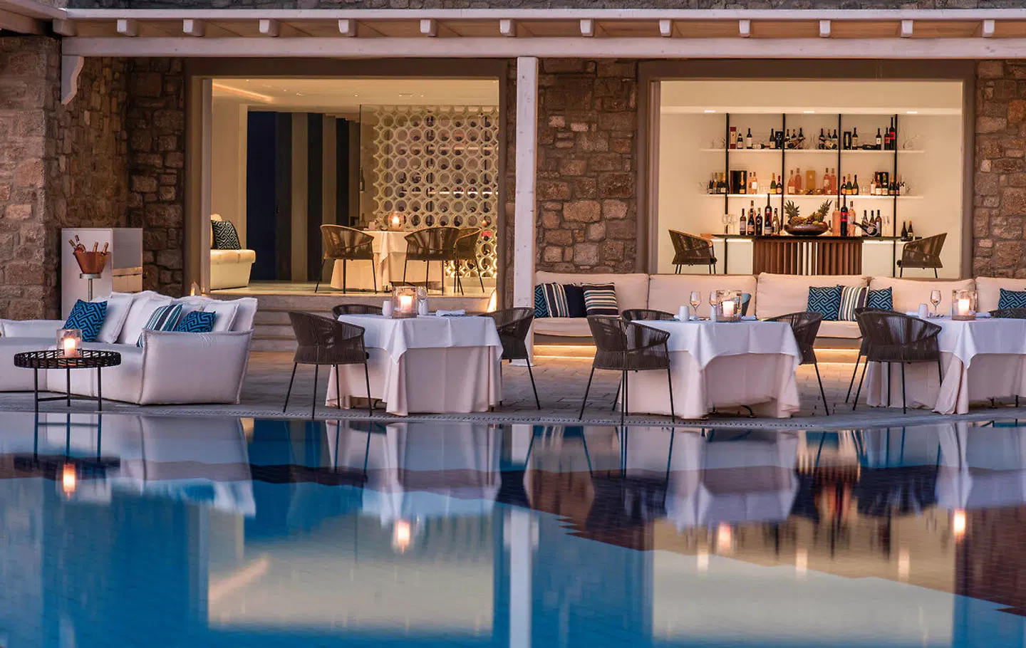 Mykonos Grand Hotel & Resort RESTAURANT