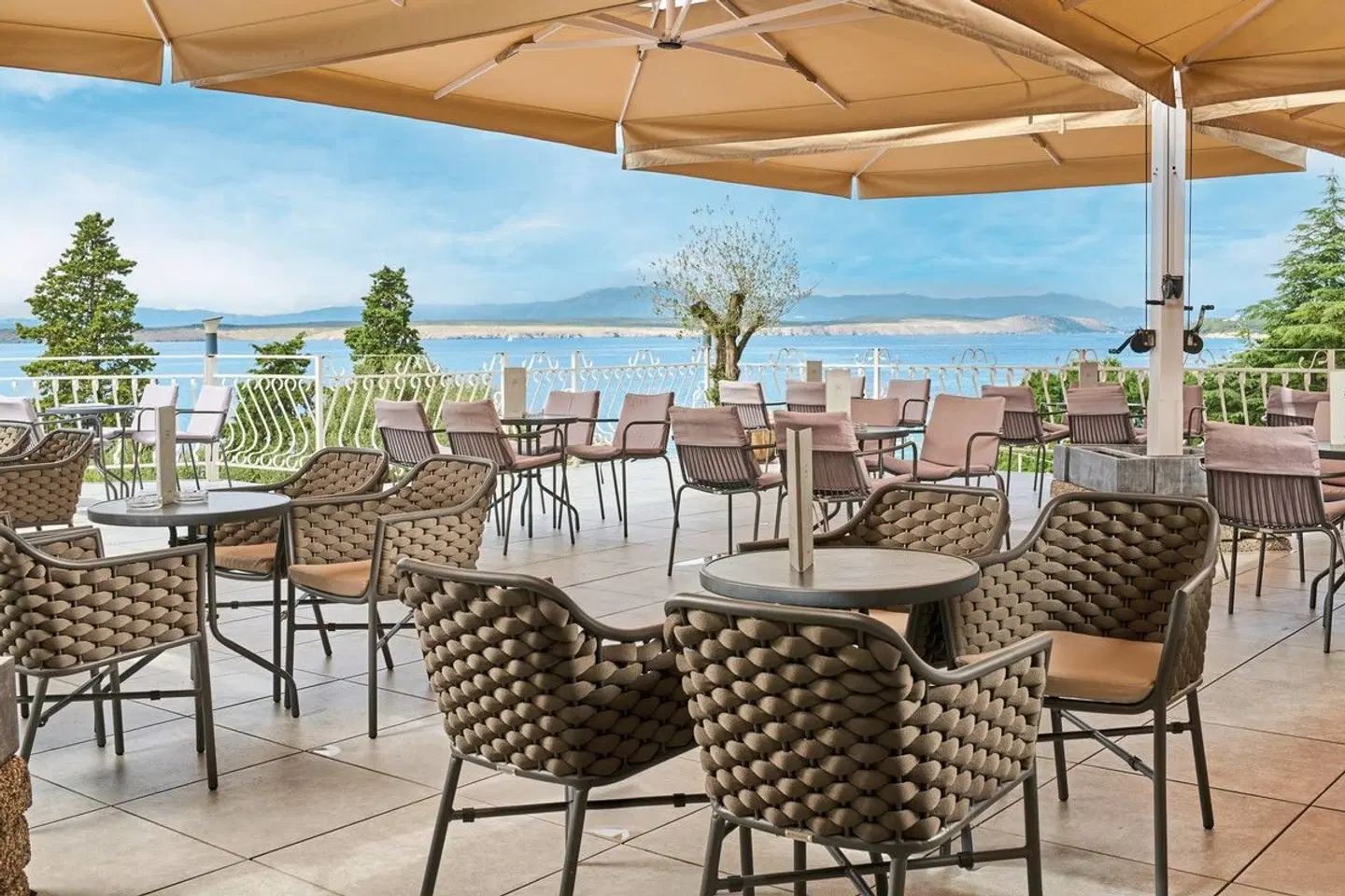 Mediteran Hotel by Aminess Terrasse