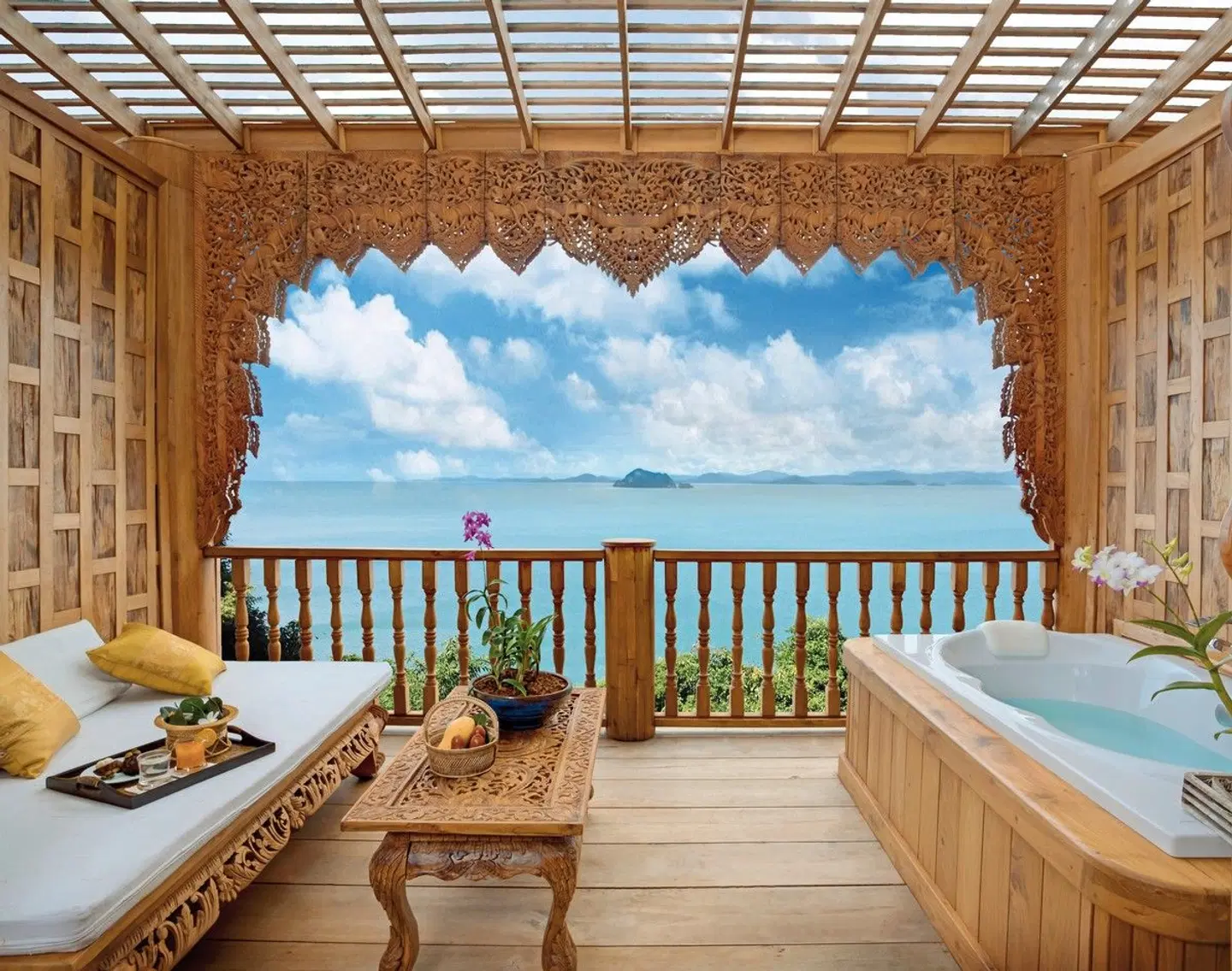 Santhiya Koh Yao Yai Resort & Spa Terrasse