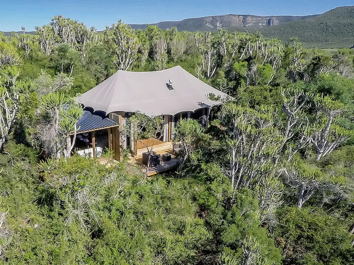 Kariega Settlers Drift Tented Lodge Garten