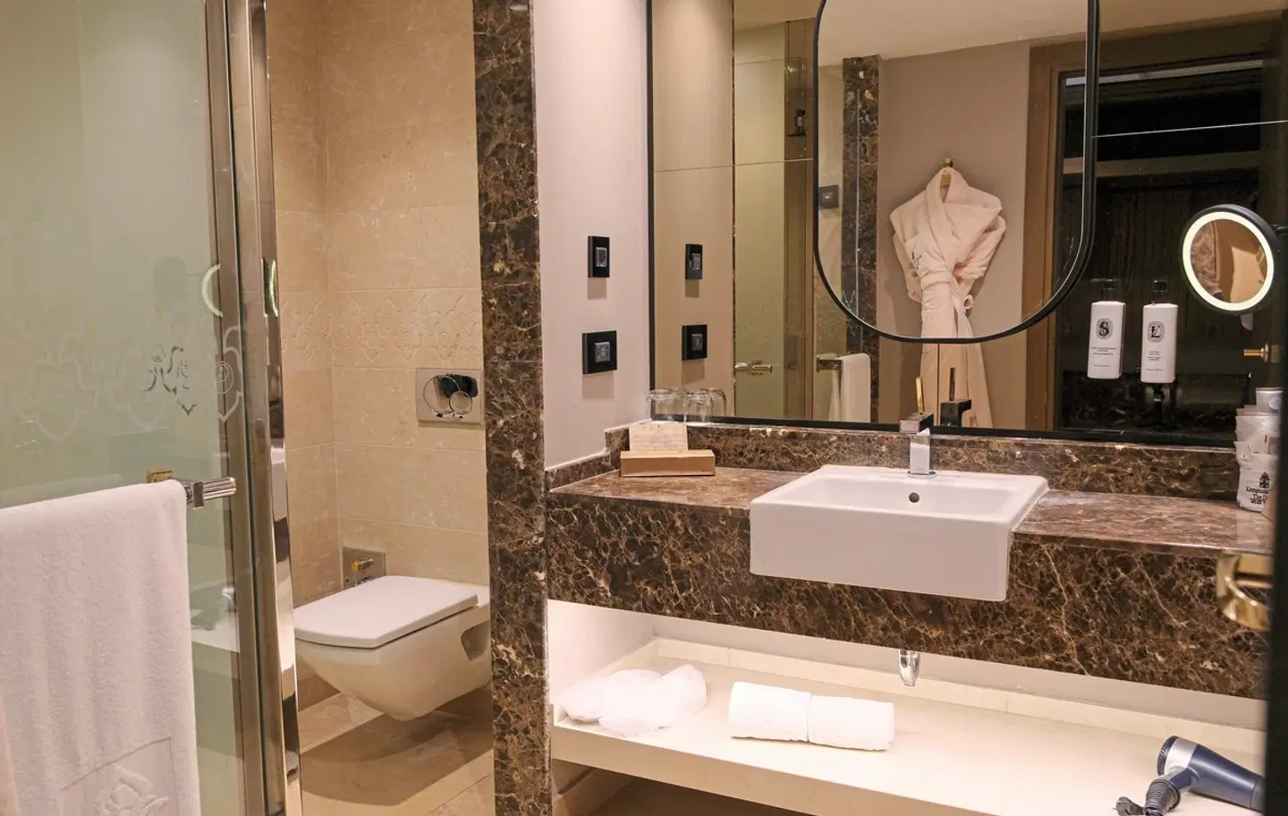 Kempinski Hotel The Dome Badezimmer