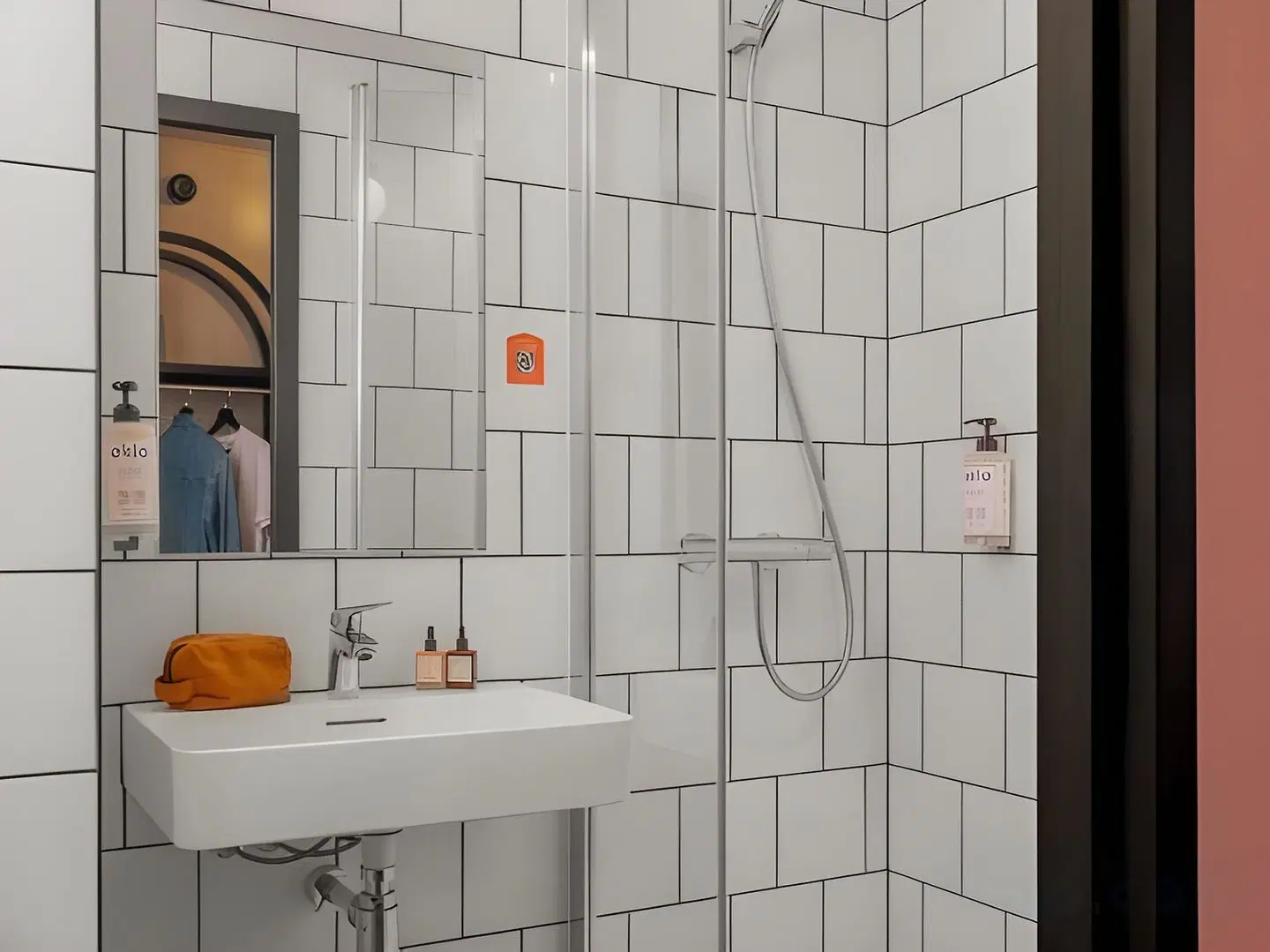 Eklo Bordeaux Centre Bastide - Hostel Badezimmer