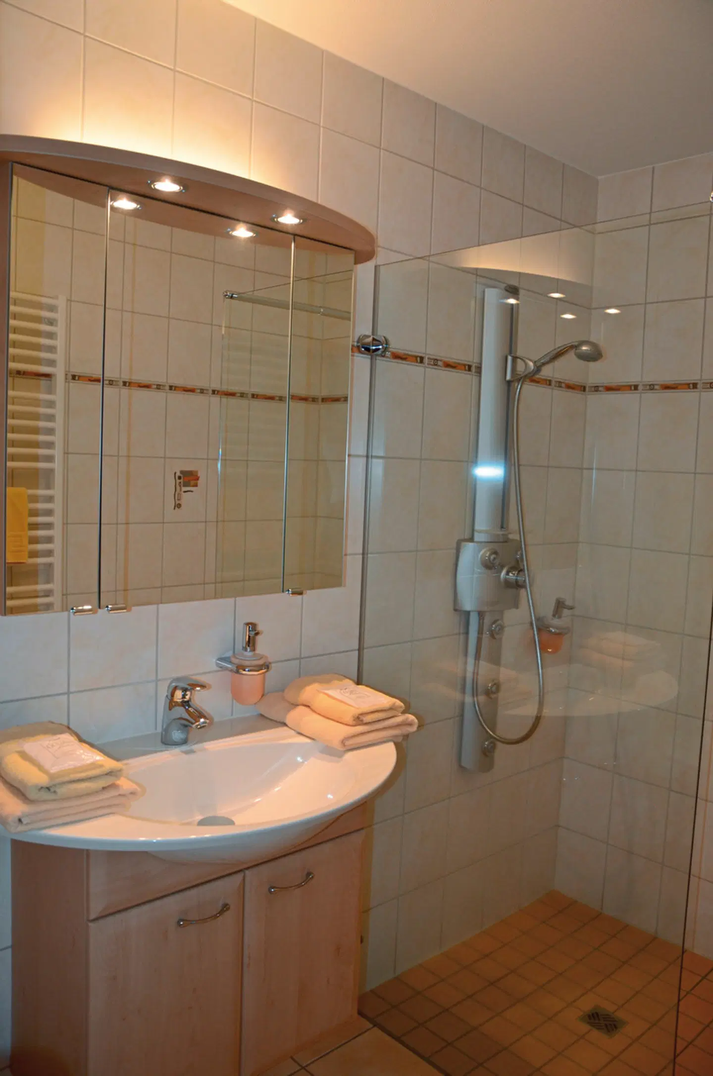 Landhotel Rittersgrün Badezimmer