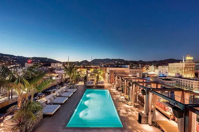 Dream Los Angeles Hollywood Terrasse