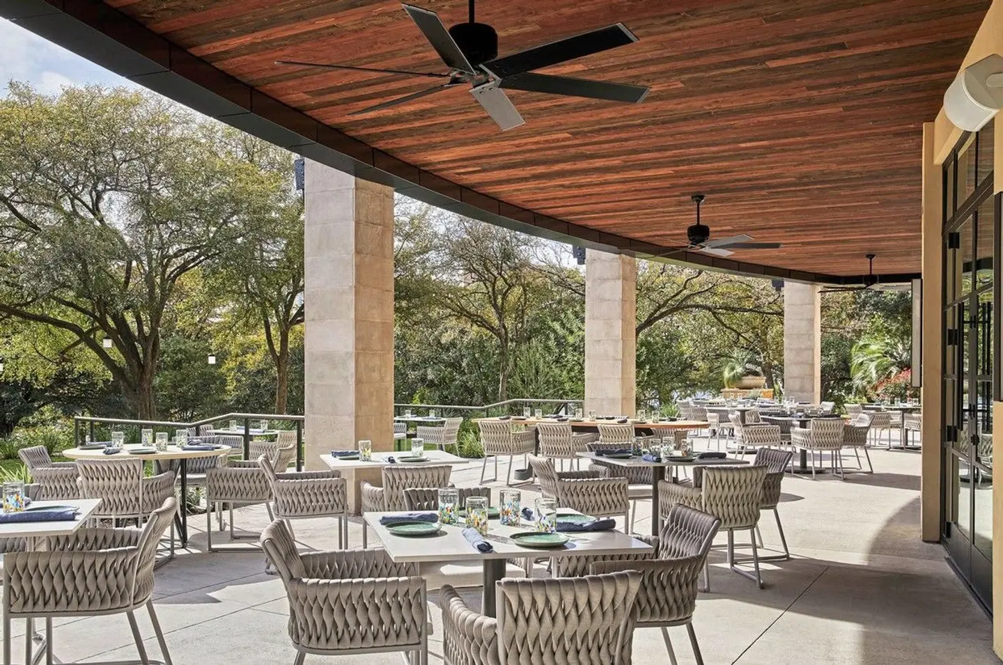 Four Seasons Hotel Austin Terrasse