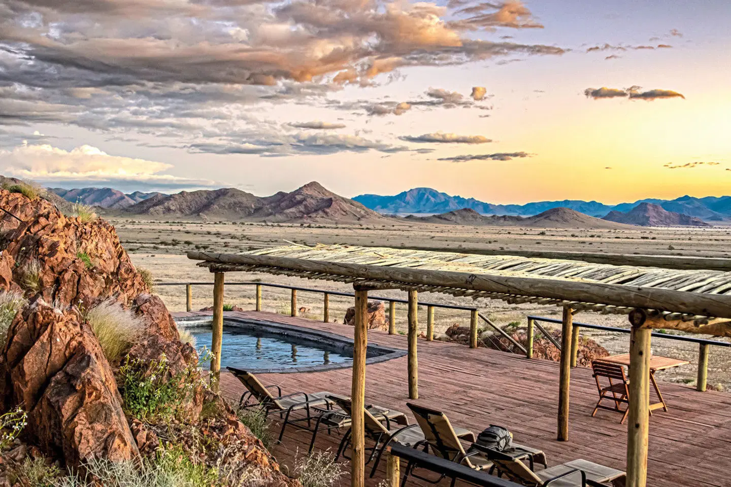 The Elegant Desert Camp LANDSCAPE