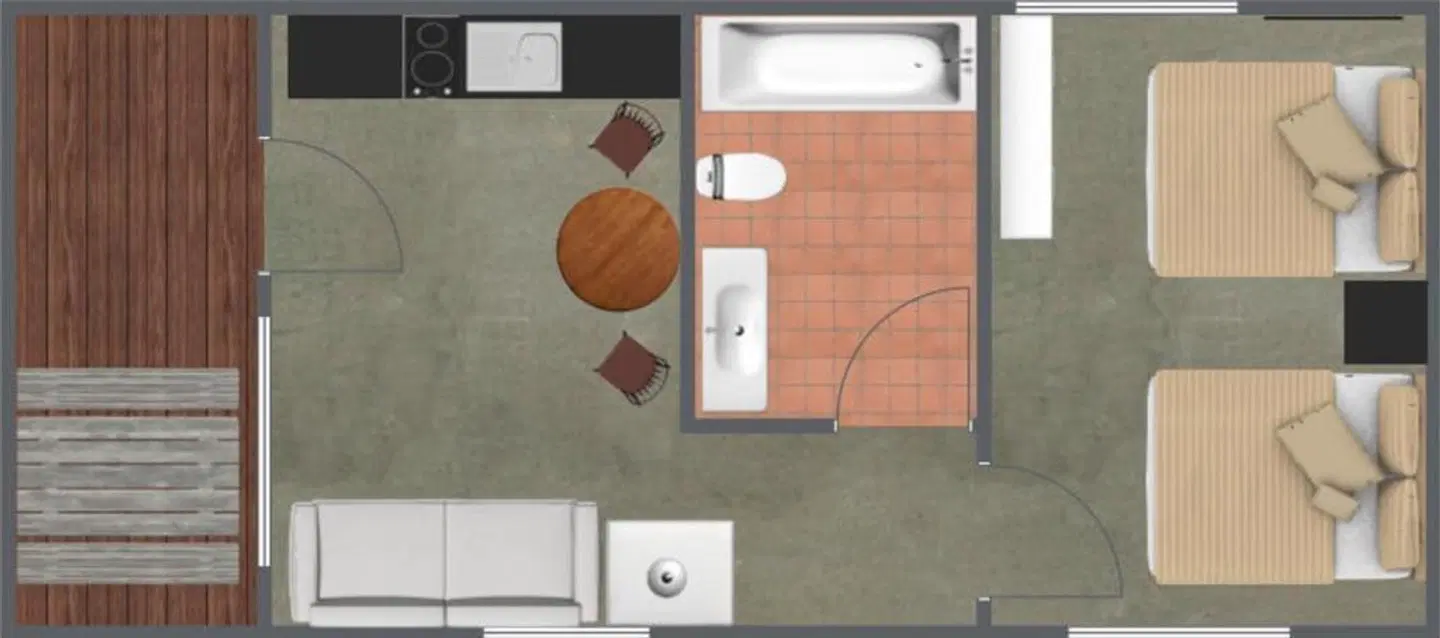 Cowboy Village Resort MODEL_IMPRESSION