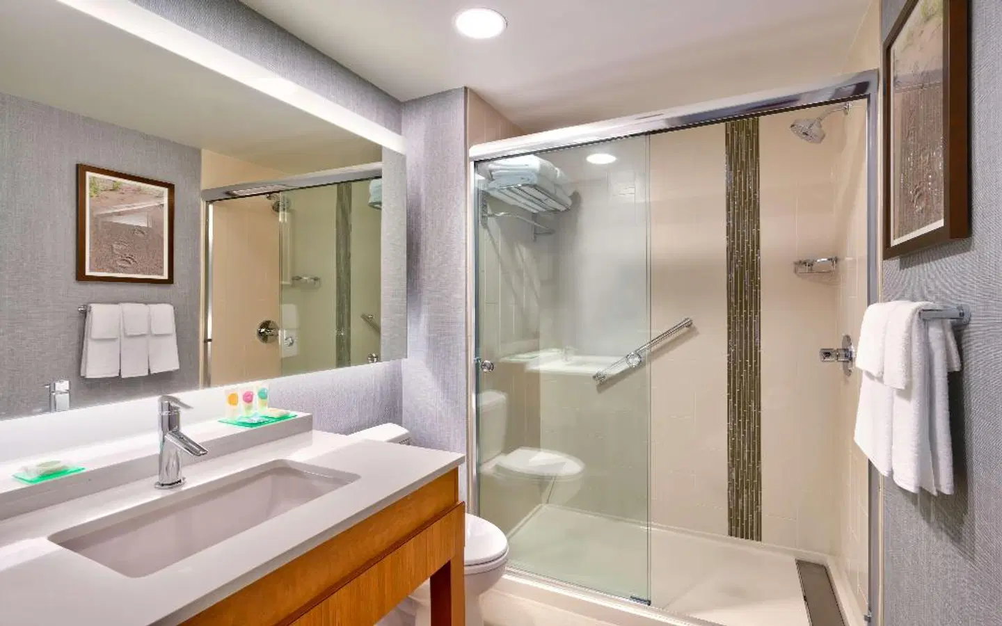 Hyatt Place Anchorage-Midtown Badezimmer