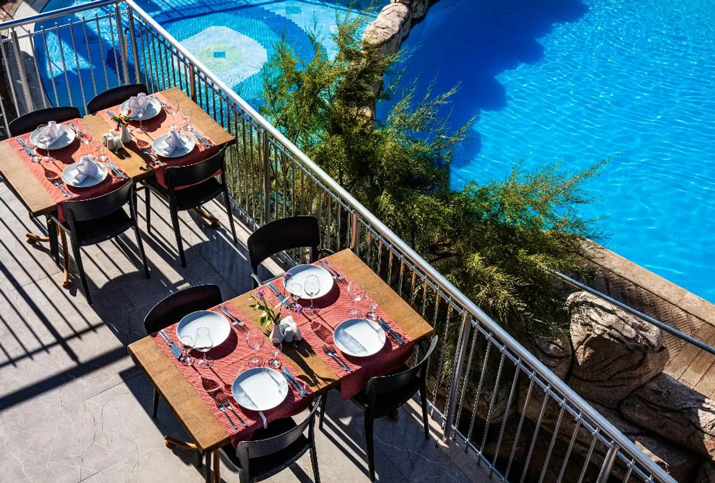 Palmin Hotel Terrasse