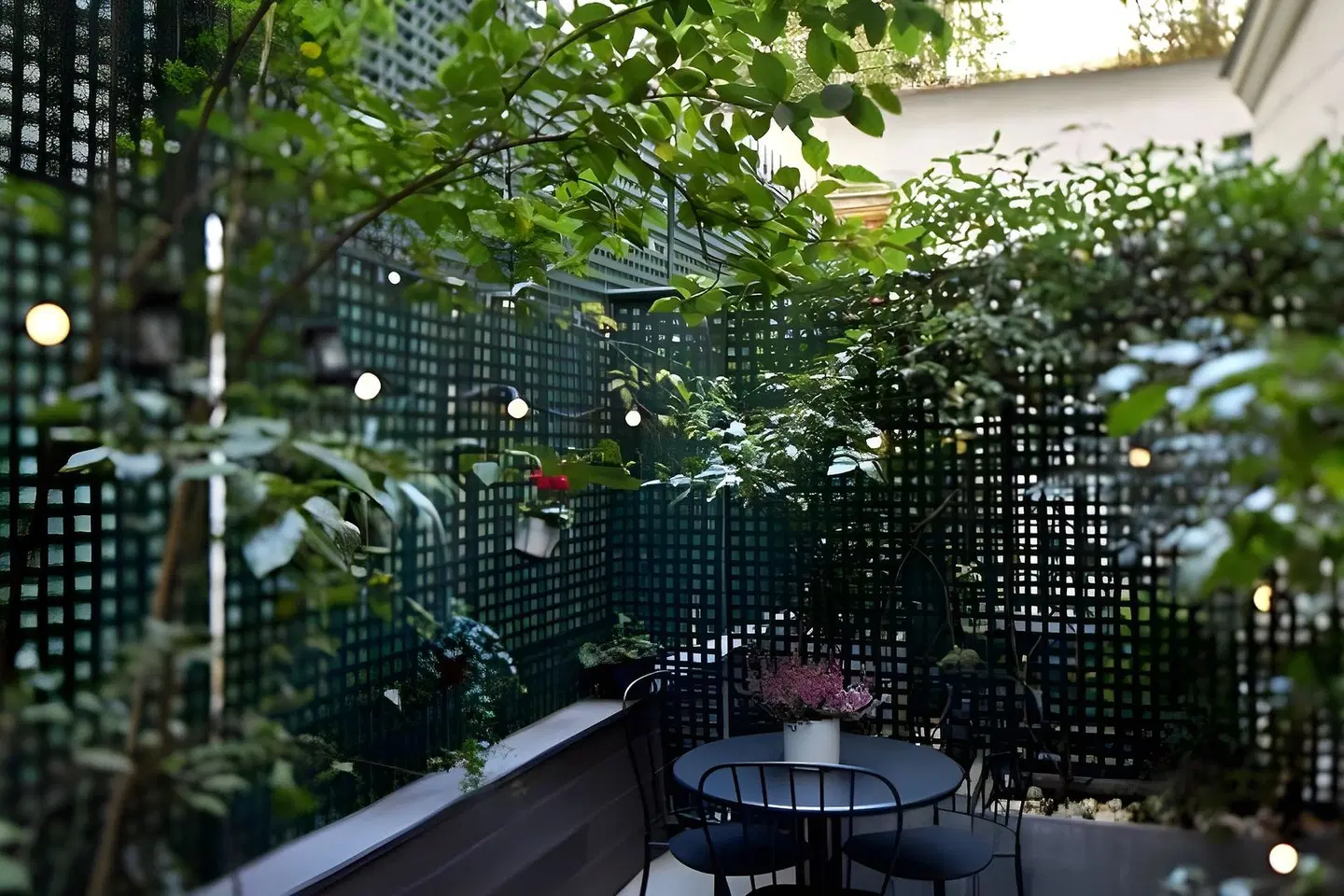 Les Plumes Hôtel Paris Terrasse