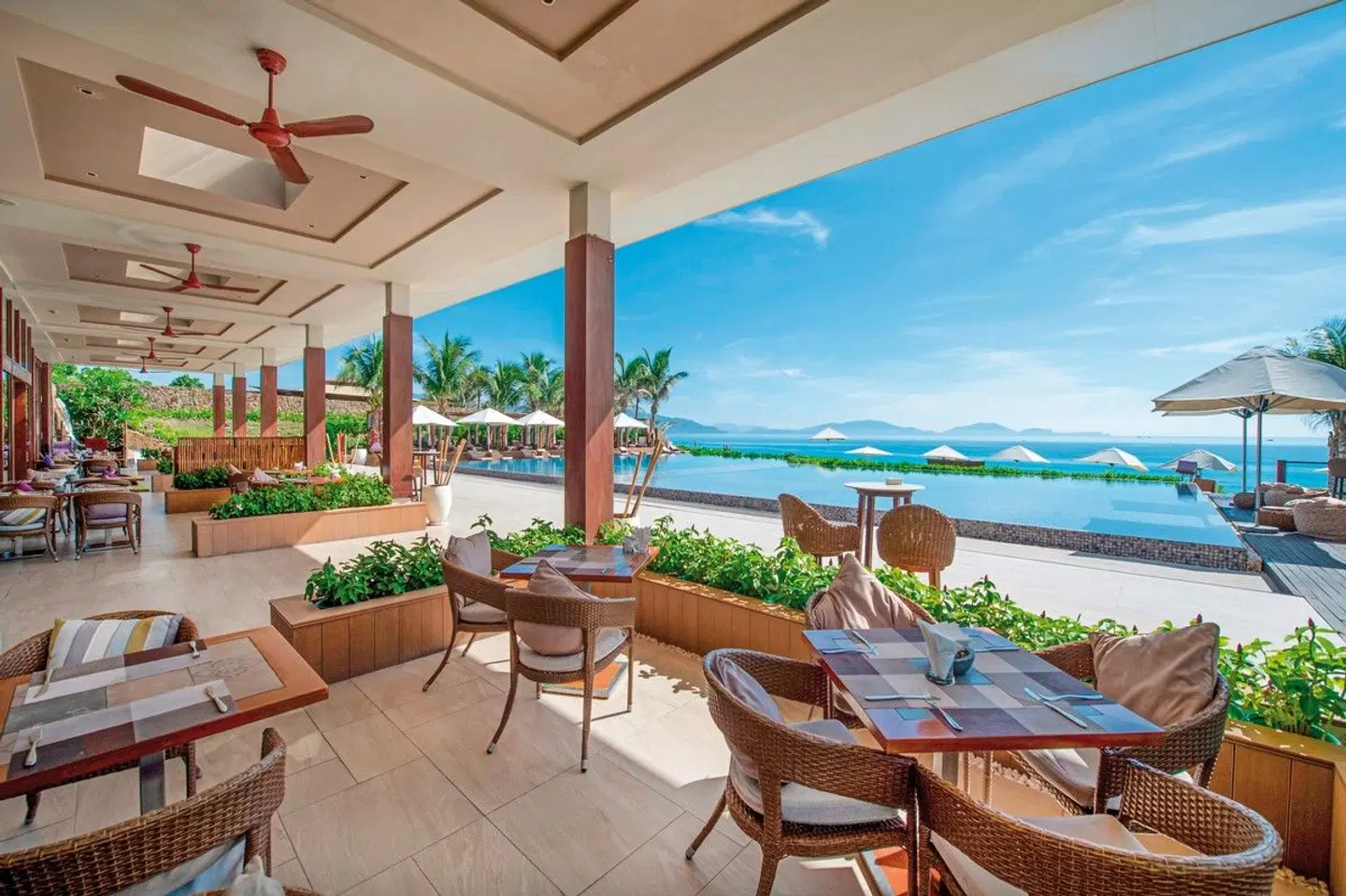 Fusion Resort Cam Ranh Terrasse