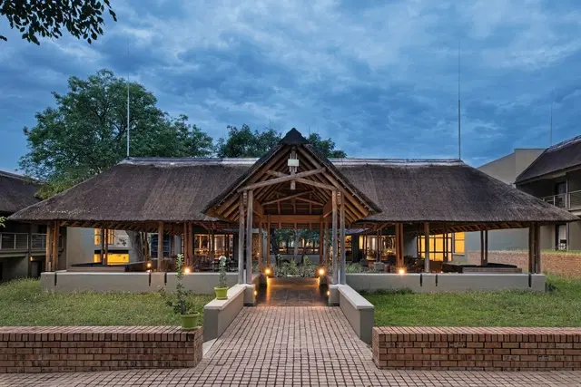 aha Skukuza Safari Lodge Terrasse