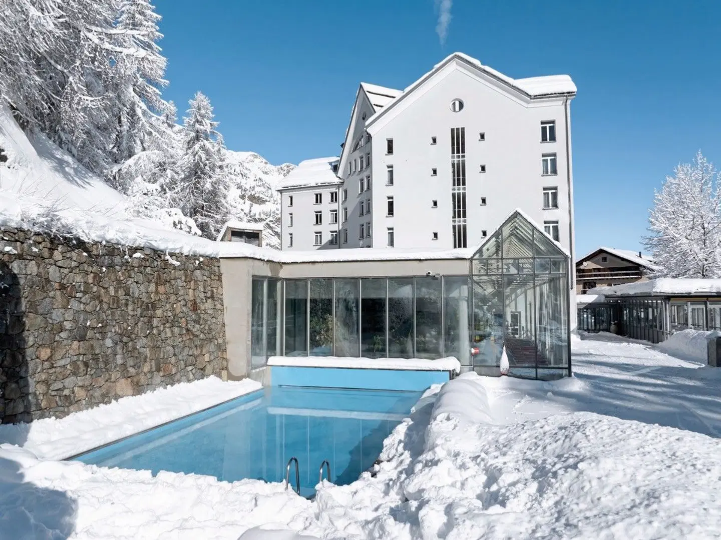 Schweizerhof Sils Maria, a Faern Collection Hotel OUTDOOR_POOL