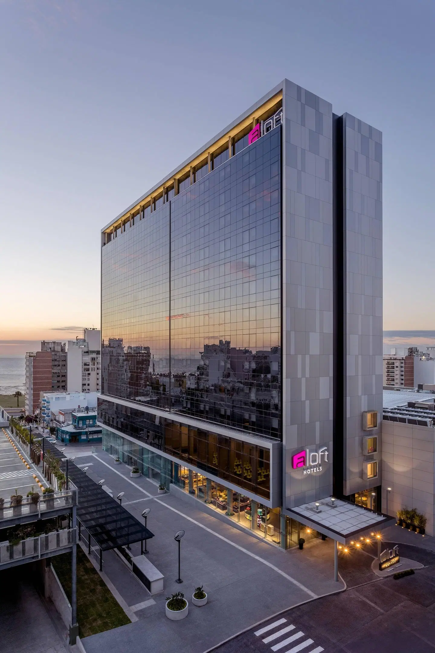 Aloft Montevideo Hotel Terrasse