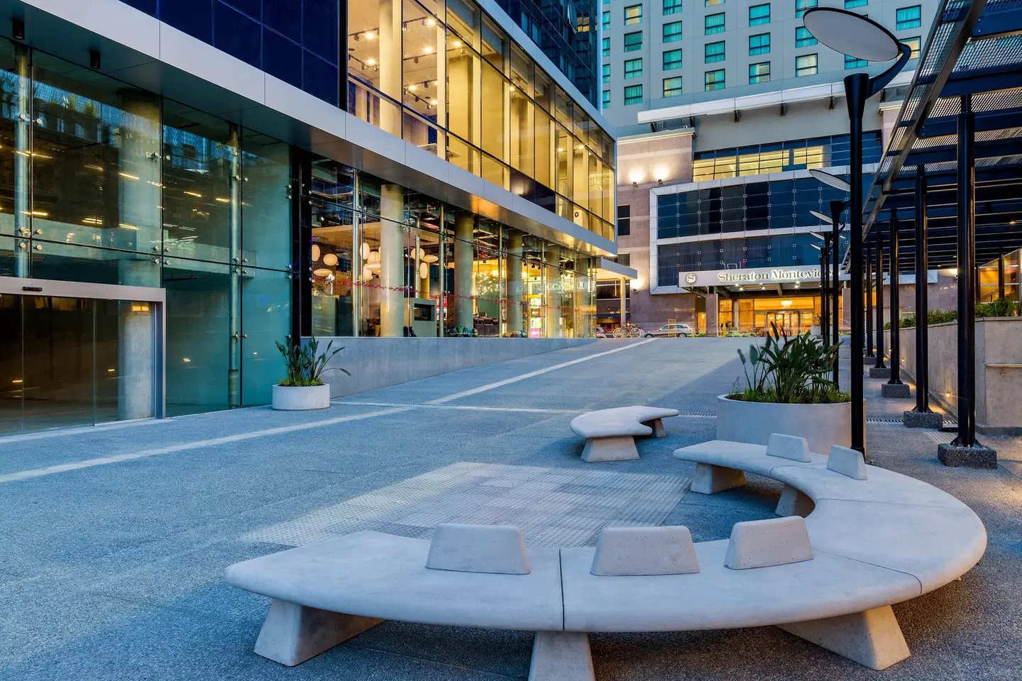 Aloft Montevideo Hotel Terrasse