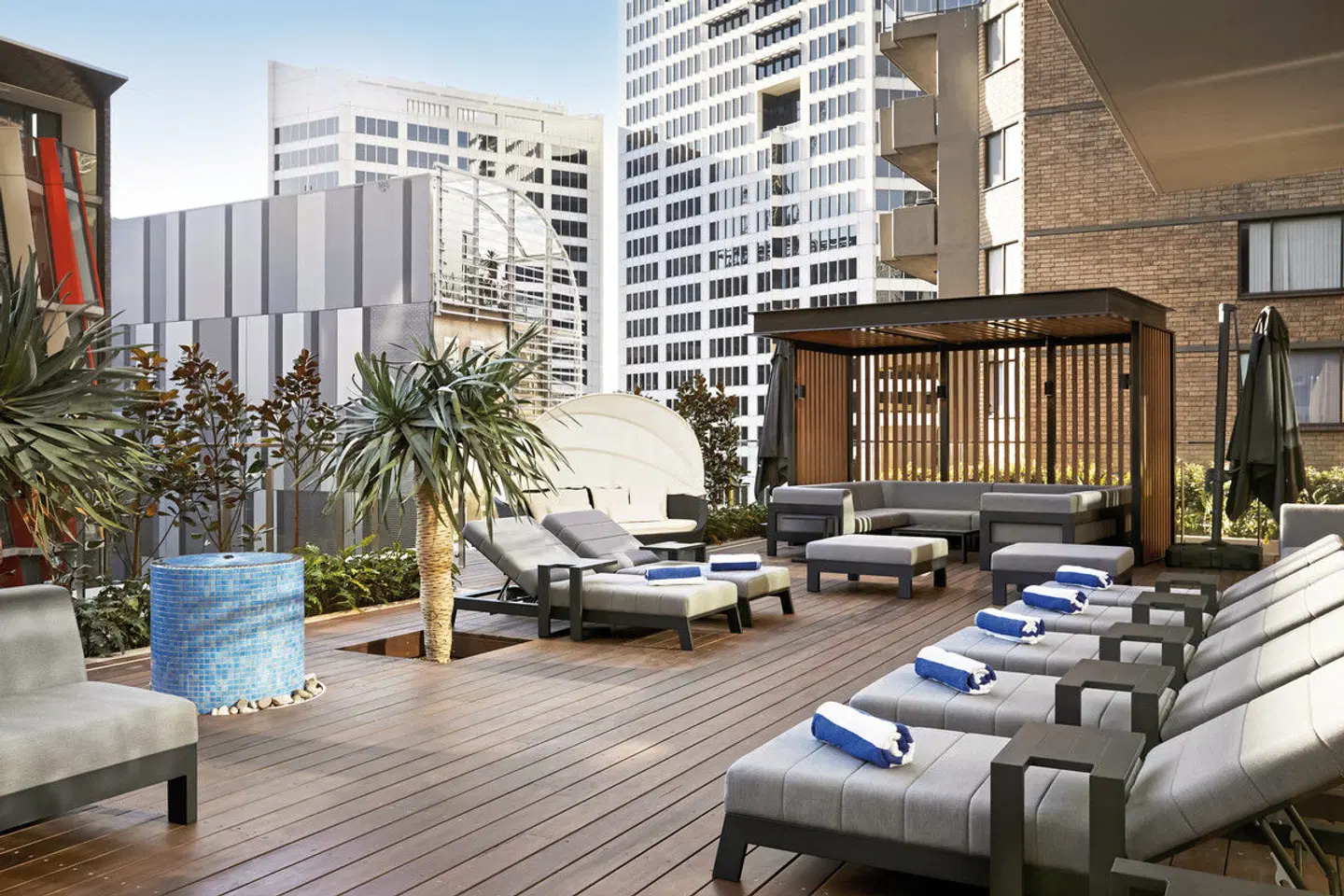 Crowne Plaza Sydney Darling Harbour Terrasse