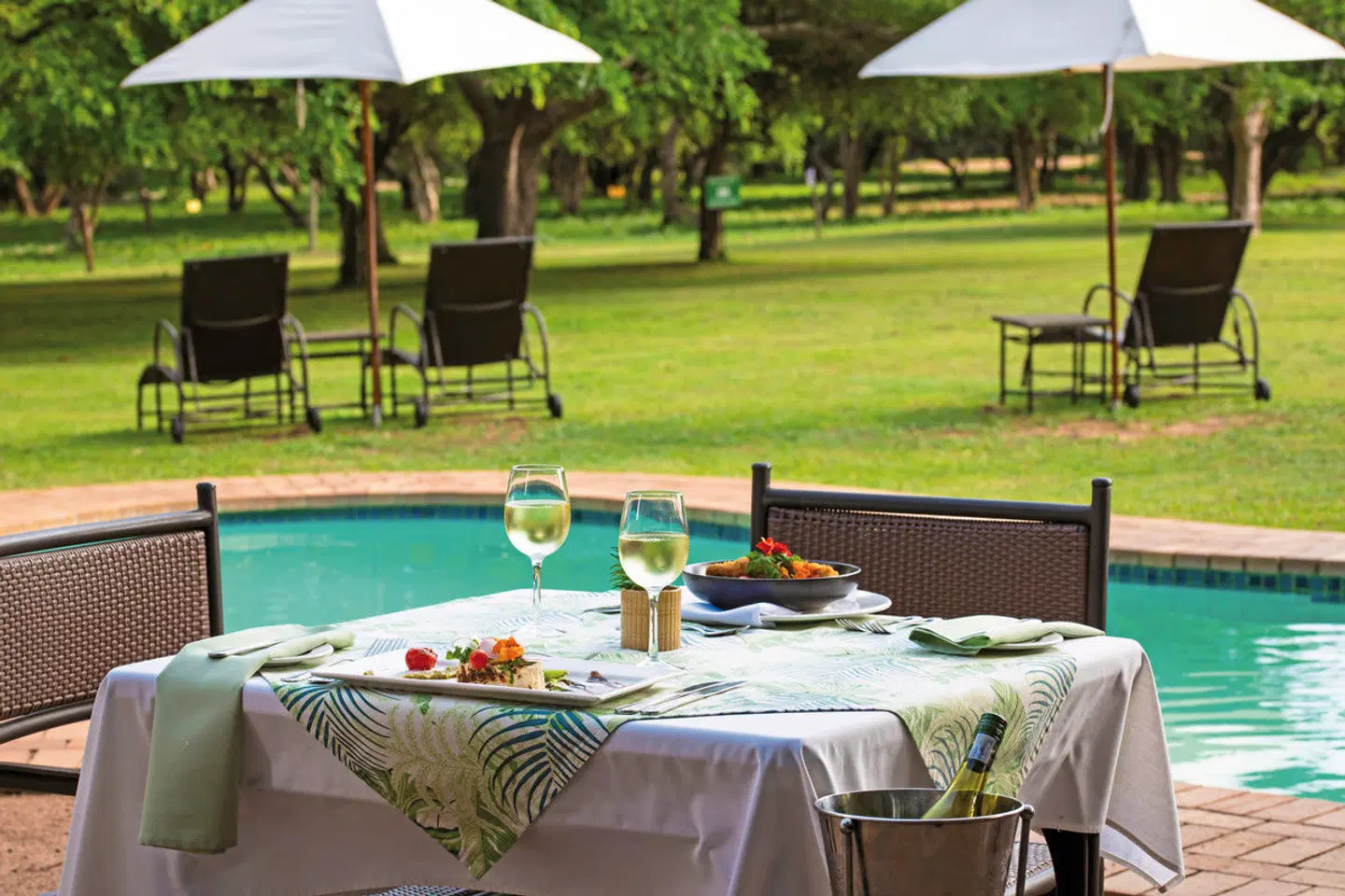 Falaza Game Park & Spa Terrasse