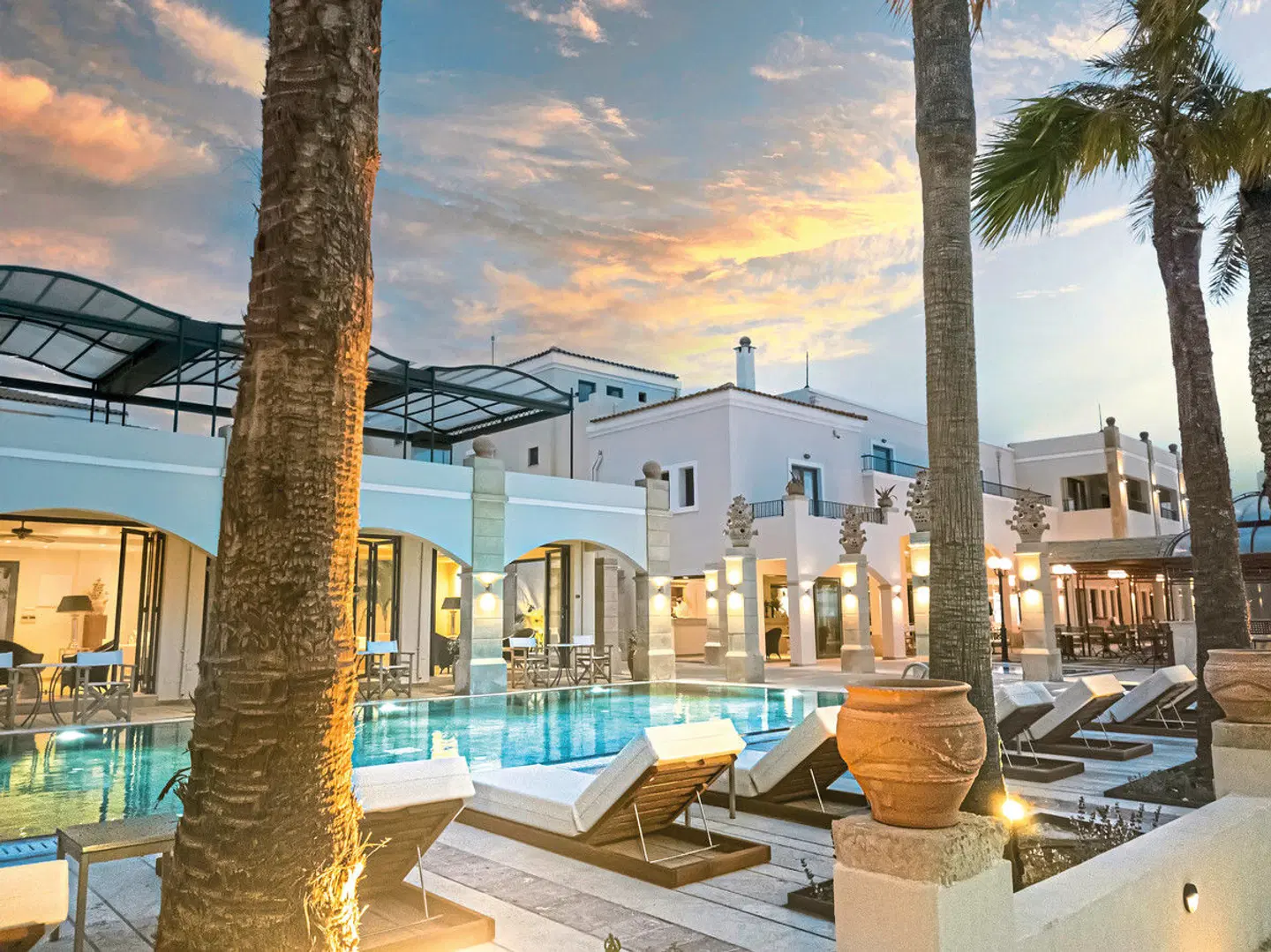 Grecotel Plaza Beach House Hallenbad