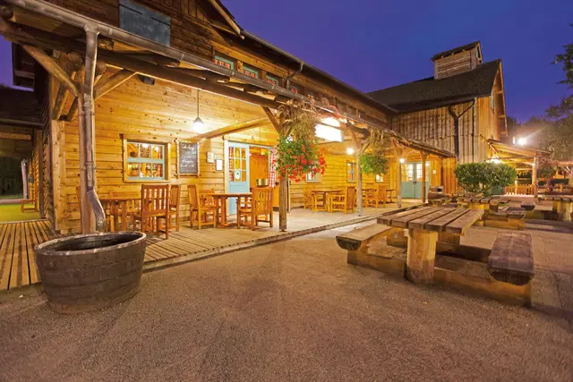 Disney Davy Crockett Ranch Terrasse