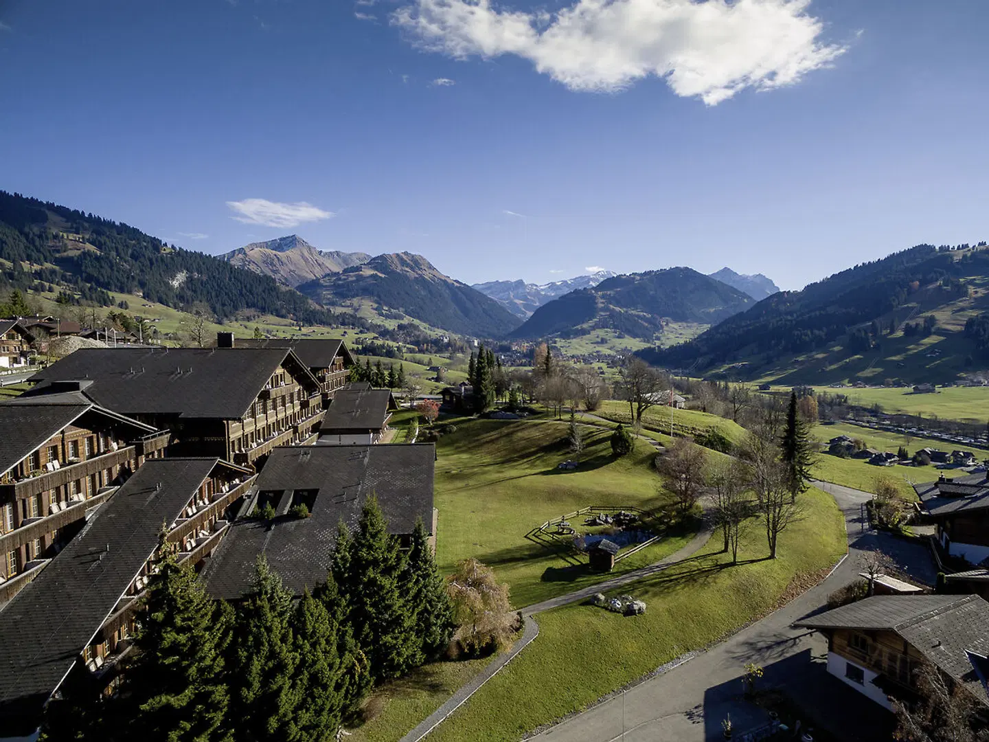 HUUS Gstaad Hotel LANDSCAPE