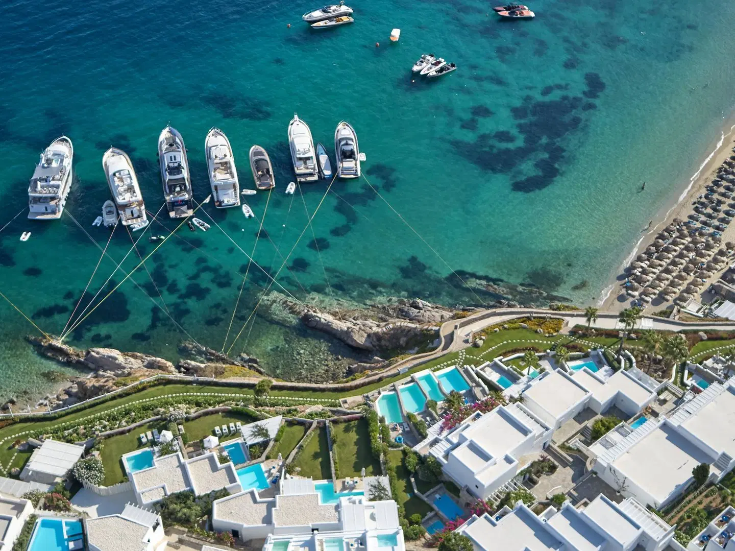 Mykonos Blu a Grecotel Resort to Live AERIAL_PHOTOGRAPH