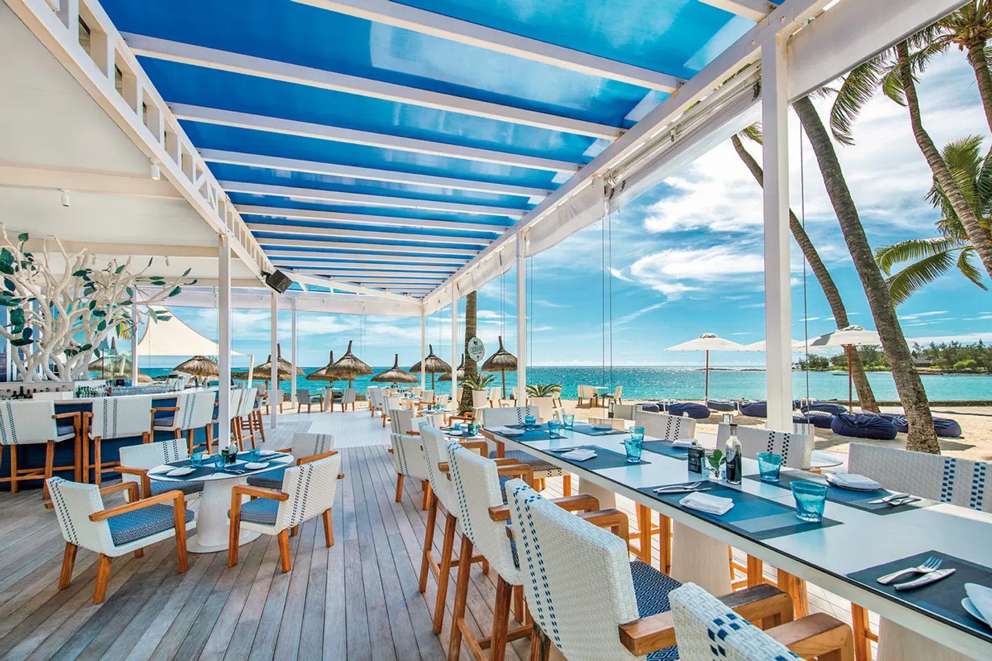 Constance Belle Mare Plage Terrasse