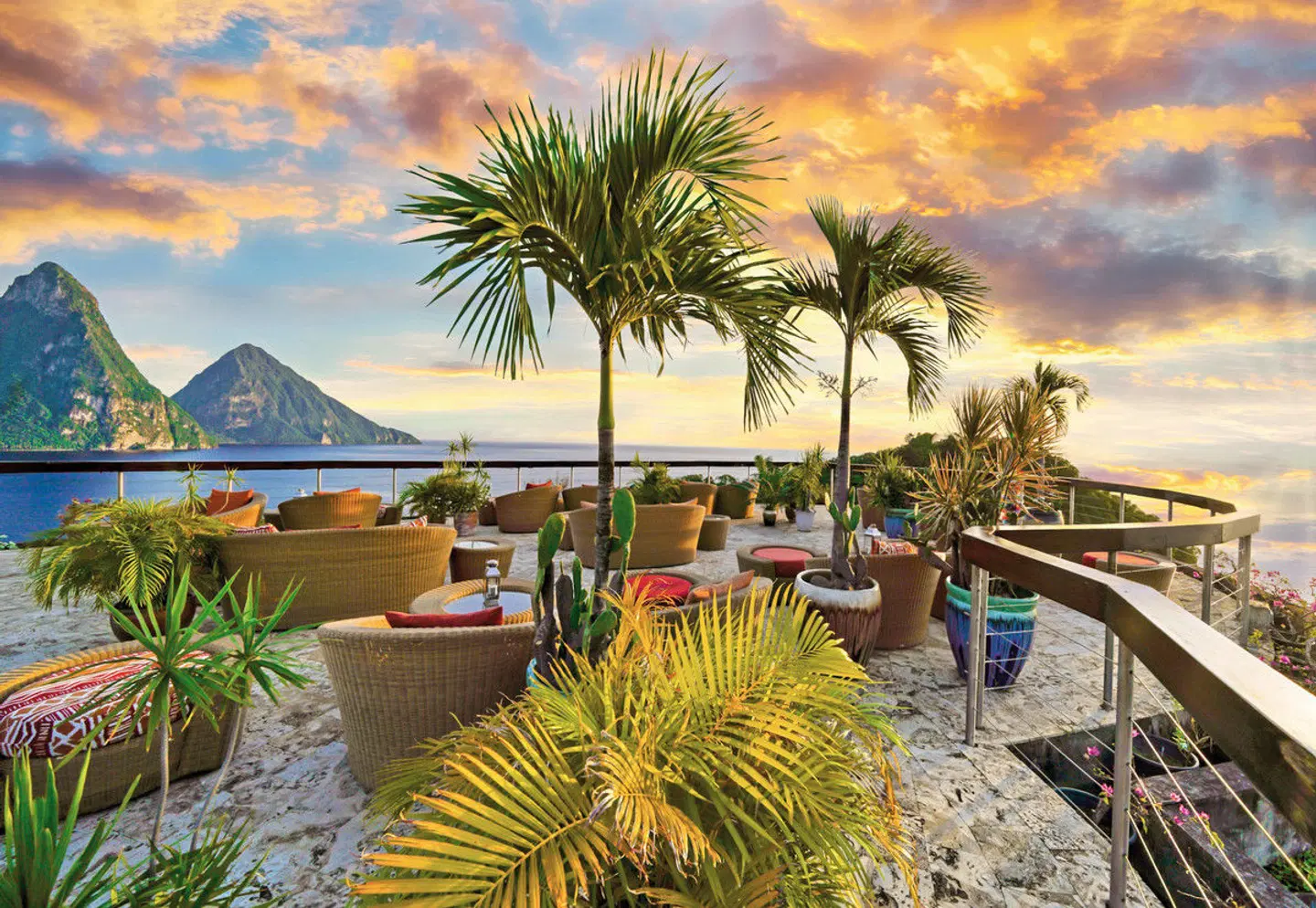 Jade Mountain Garten