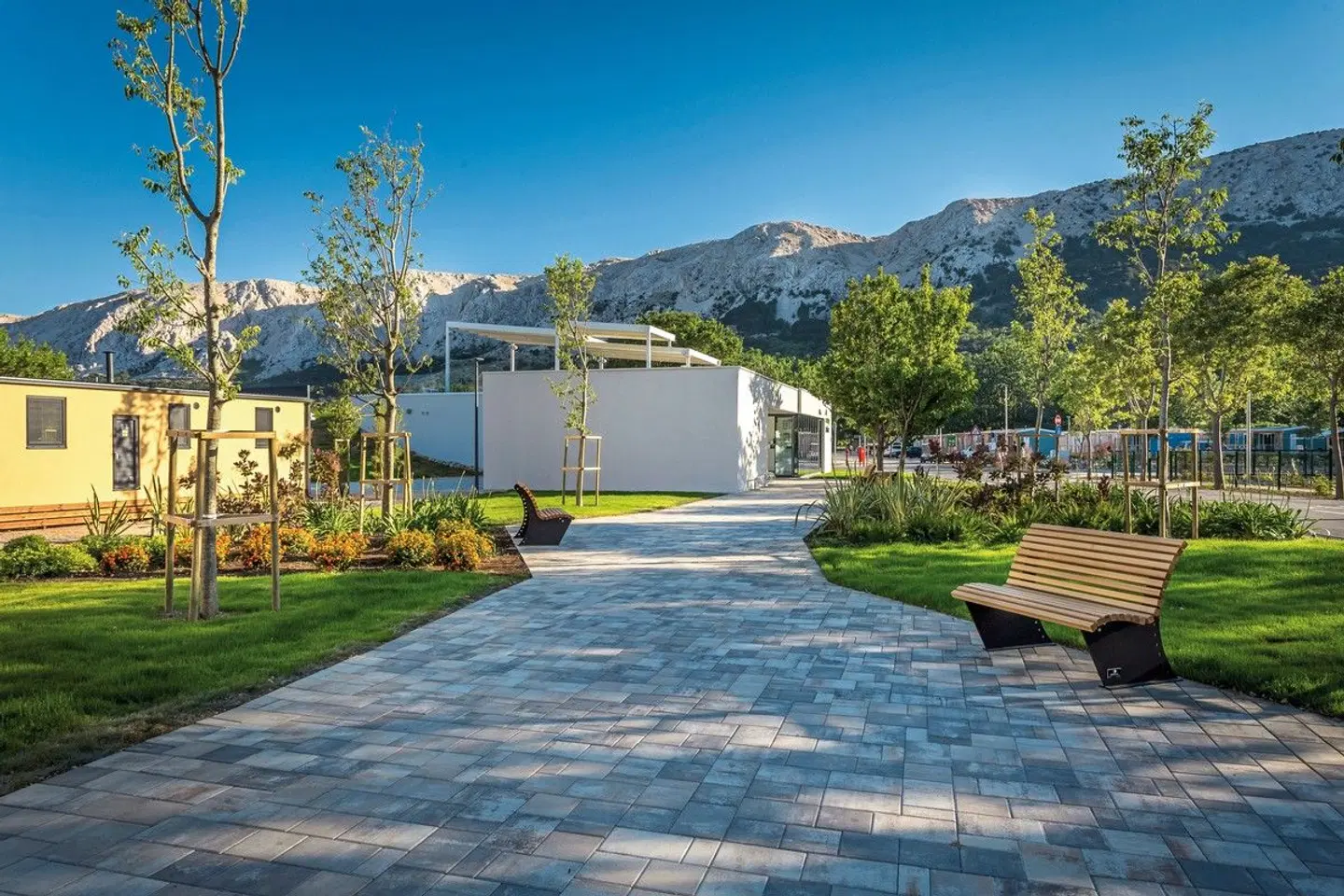 Valamar Camping Baska Garten