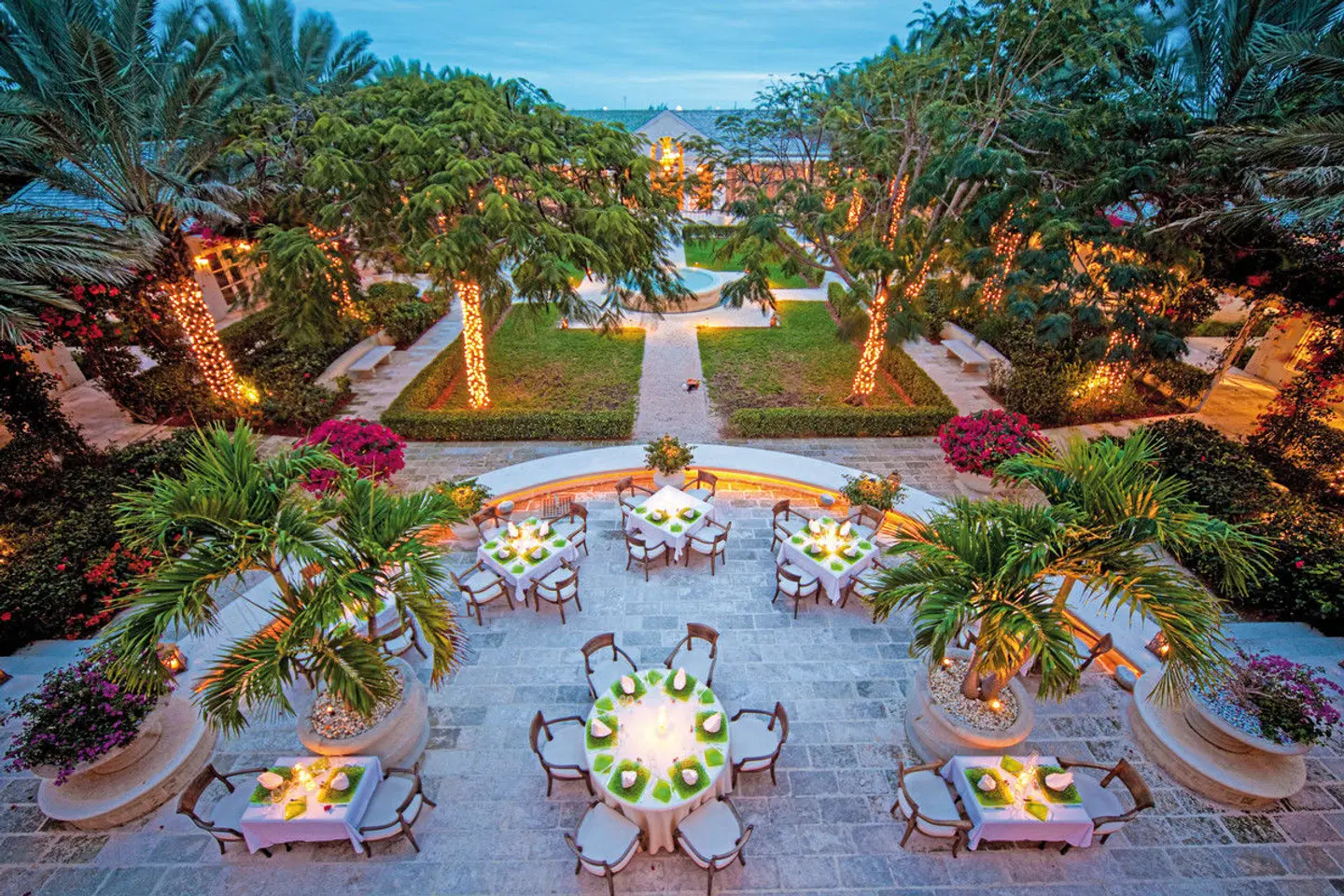 The Palms Turks and Caicos Garten