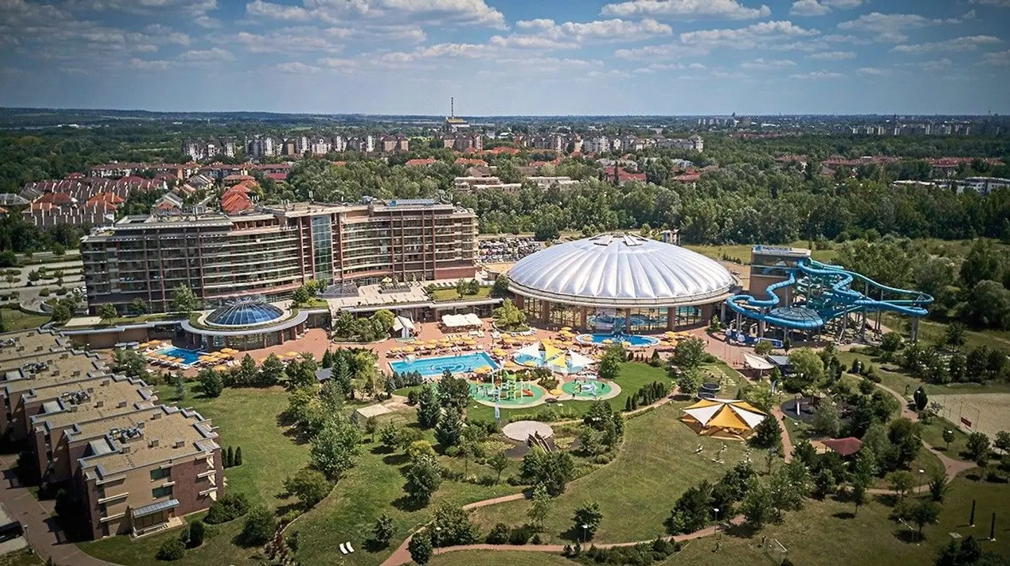 Aquaworld Resort Budapest Garten