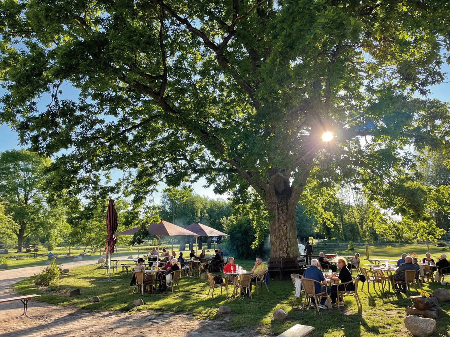Hotel Gutshaus Kajahn Garten