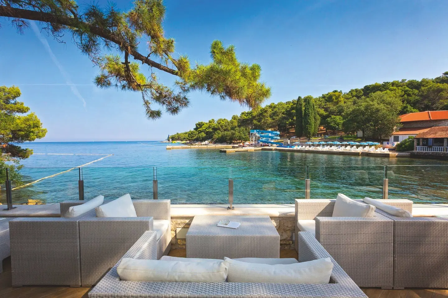 Arena Grand Kazela Camping Homes Terrasse