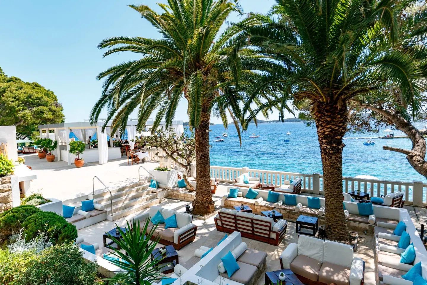 Amfora Hvar Grand Beach Resort Terrasse