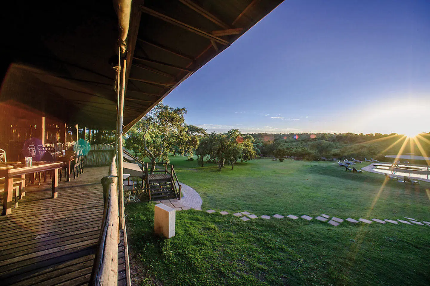 aha Nkambeni Safari Camp Garten