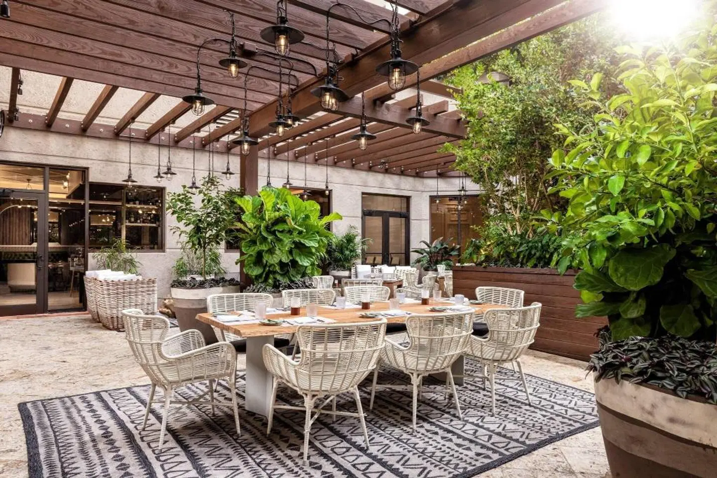 The Ritz-Carlton Coconut Grove, Miami Terrasse