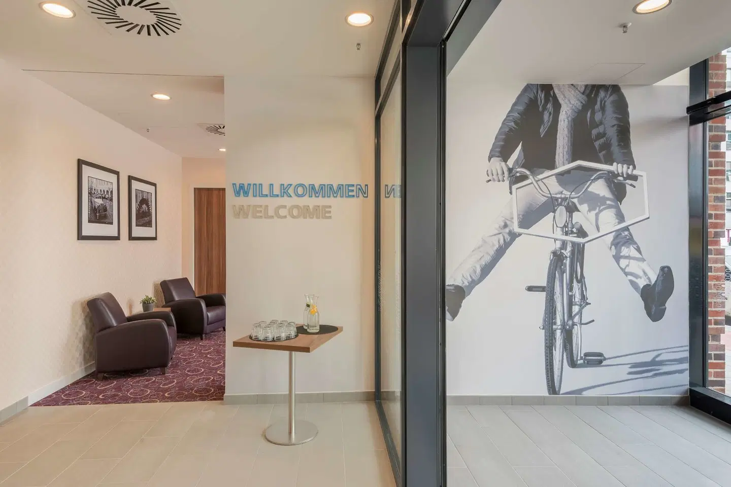 Hampton by Hilton Hamburg City Centre Badezimmer