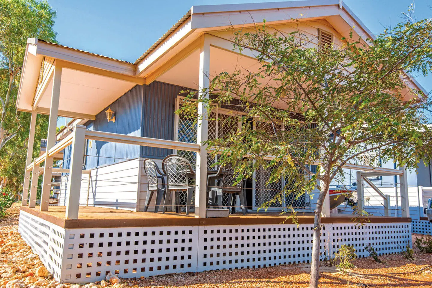 RAC Exmouth Cape Holiday Park Terrasse