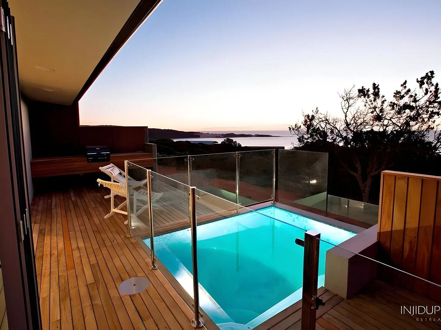 Injidup Spa Retreat Terrasse